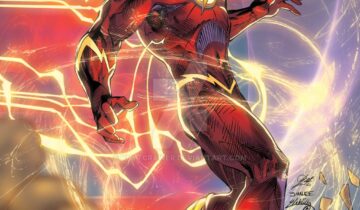 Flash Art By Jim Lee Poster