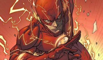 The Flash Colour Poster