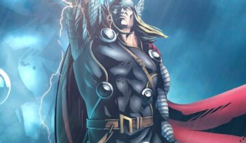 Thor The Lightning God Poster