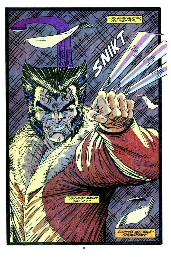 Wolverine in comics