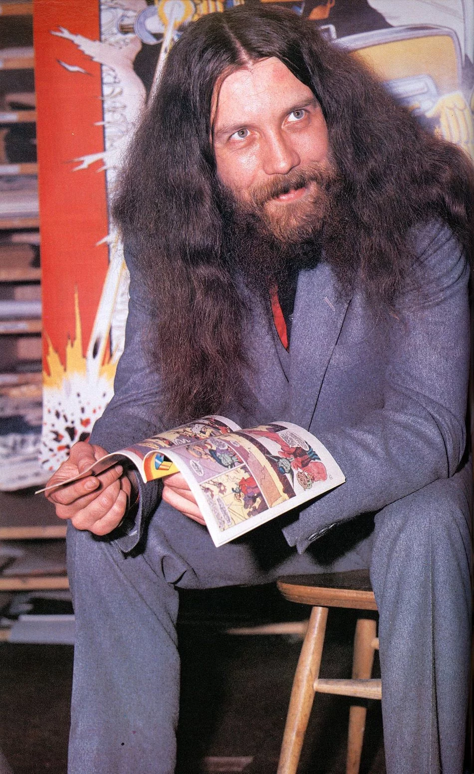 Alan Moore reading Watchmen