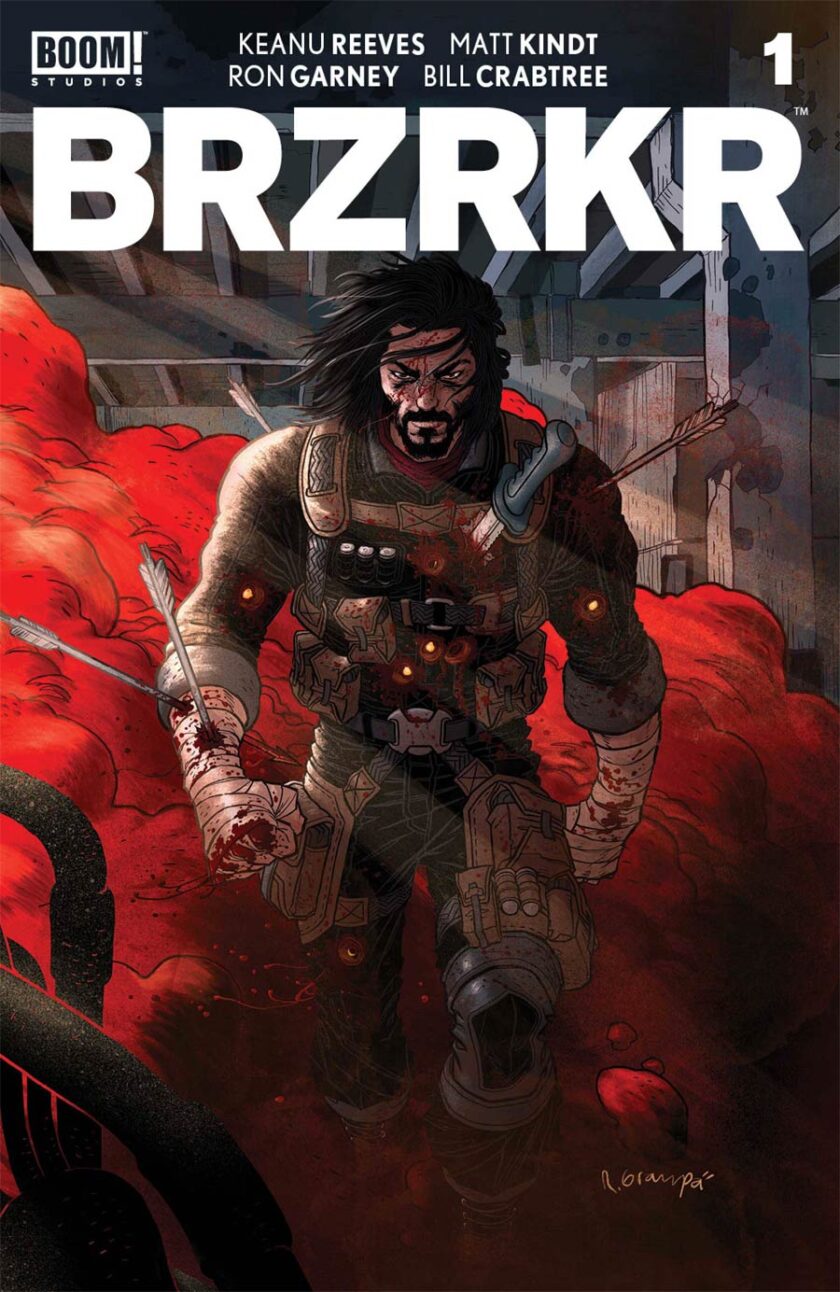 Brzrkr regular cover by rafael grampa