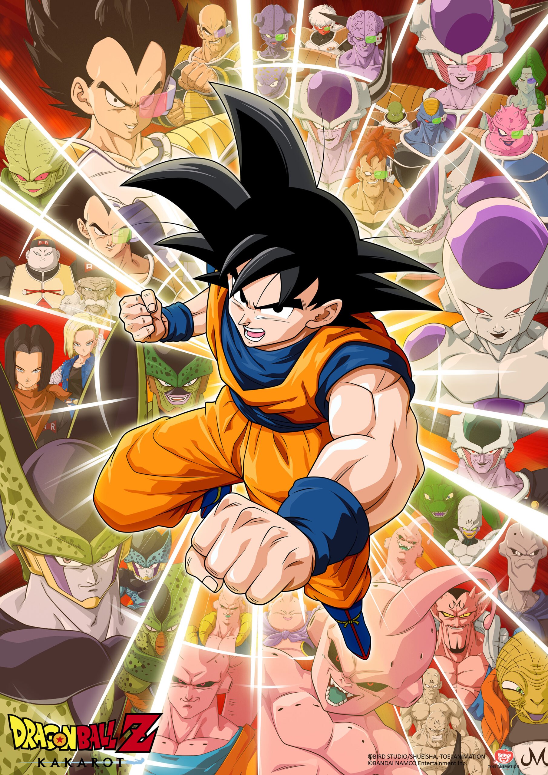 Dragonball Super Saiyan Goku Anime Poster - The Comic Book Store