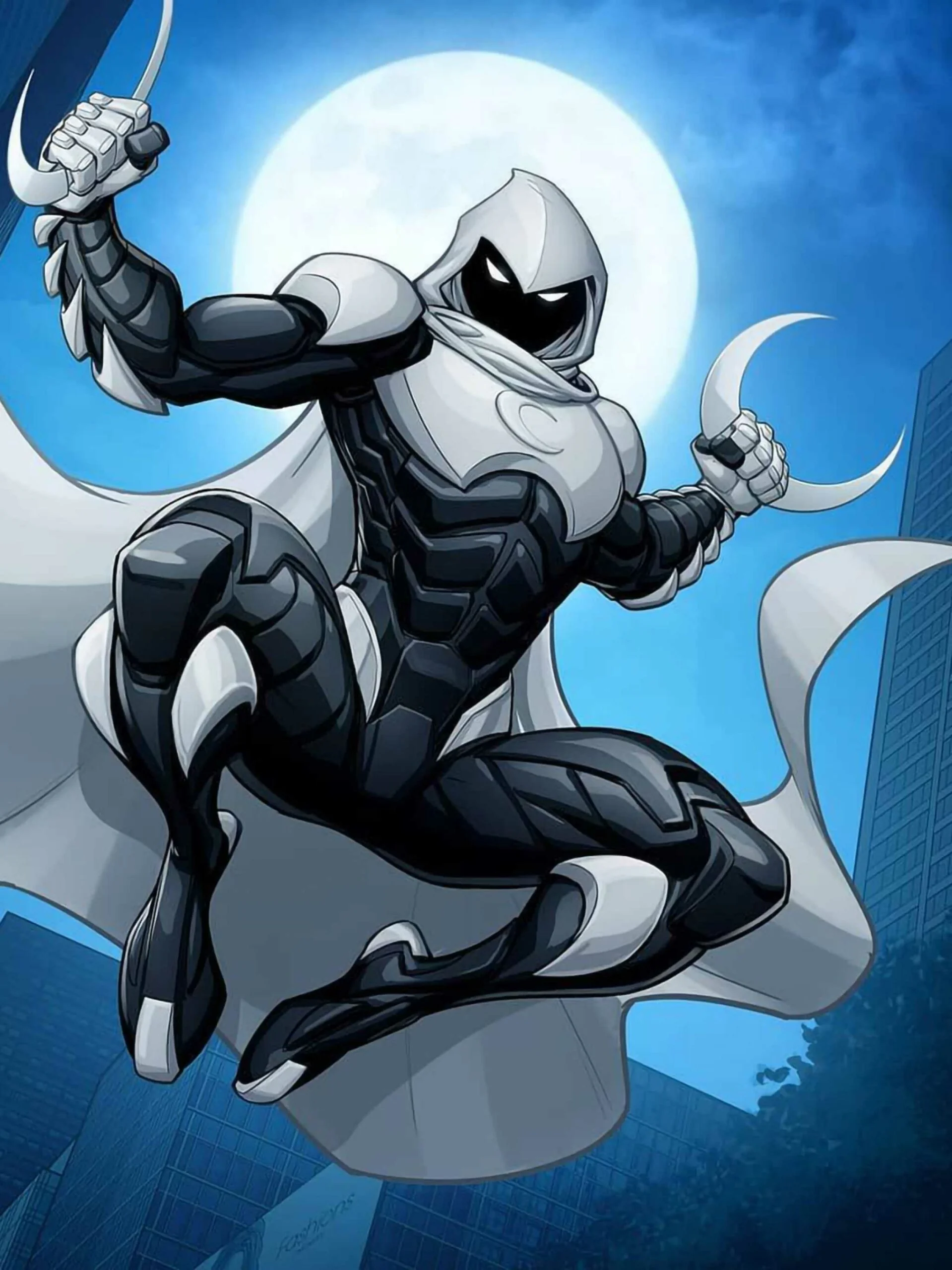 Moon Knight wallpaper  lockscreen  Marvel moon knight Moon knight comics  Moon knight