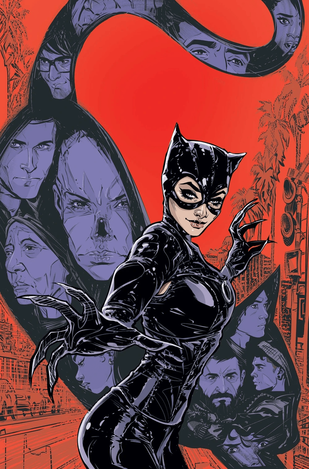 Selina Calabrese Catwoman Poster The Comic Book Store