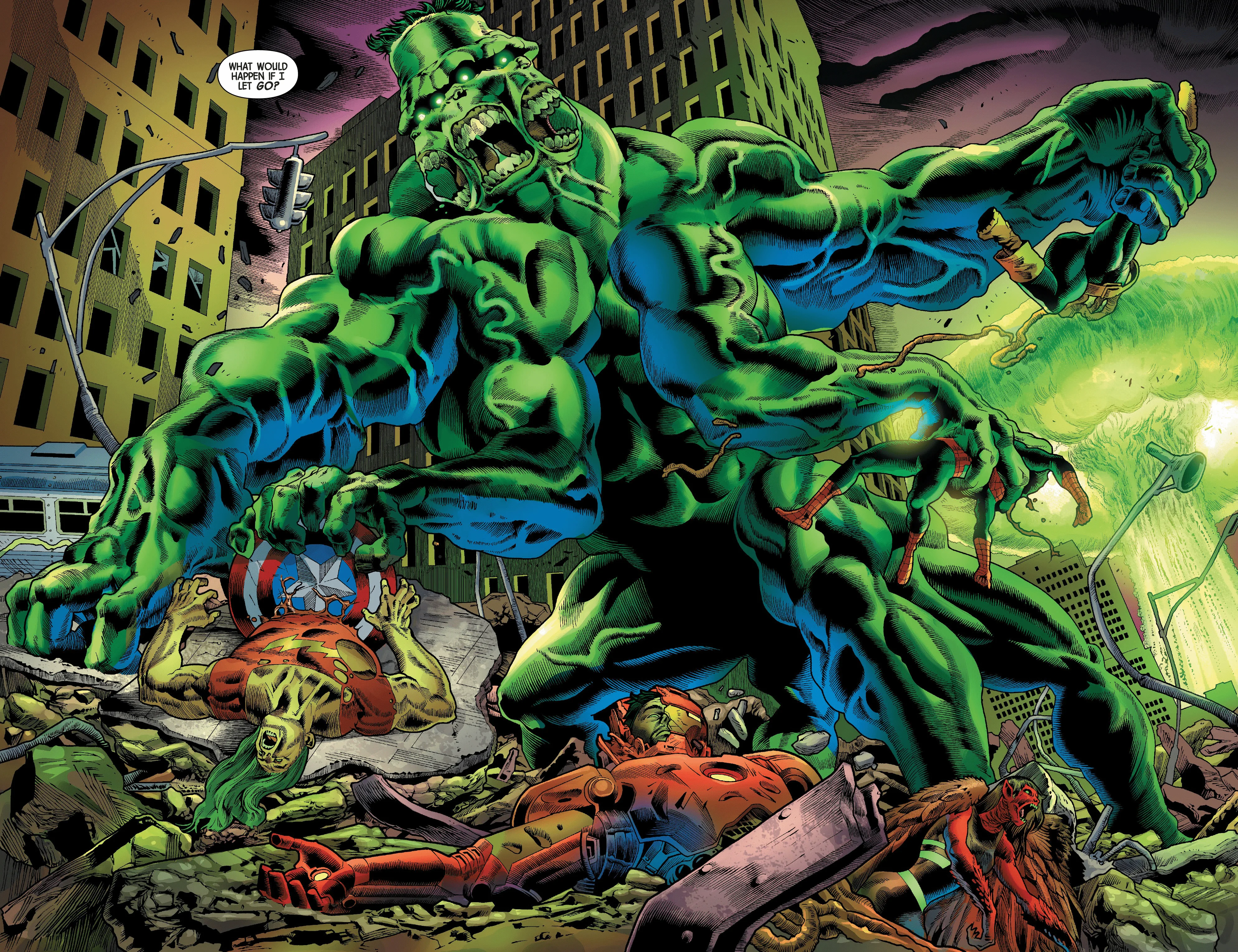 Immortal Hulk #33 Alex Ross Cvr Comic Book - Image 5