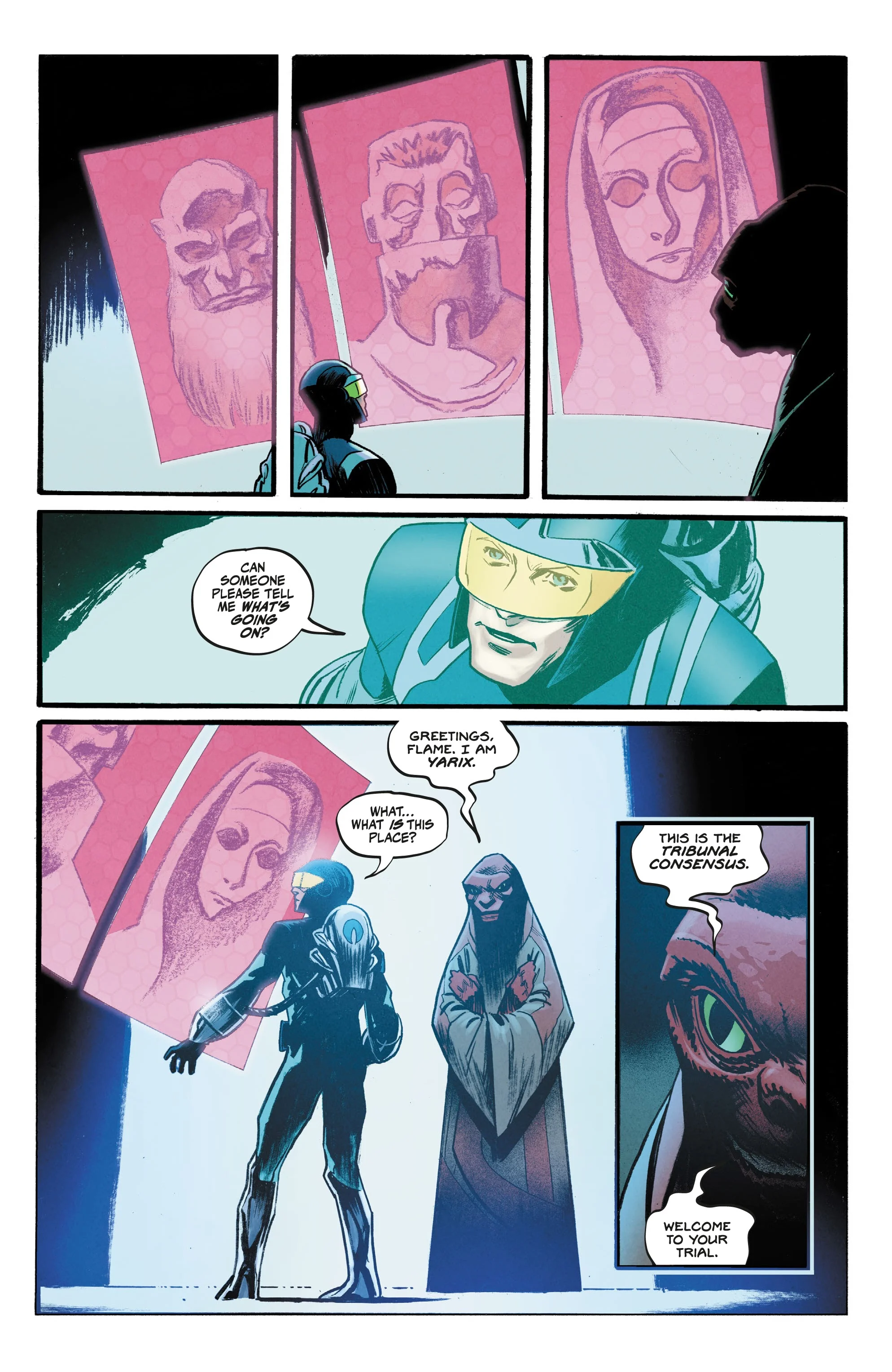 Blue Flame #1 Cvr B Comic Book - Image 3