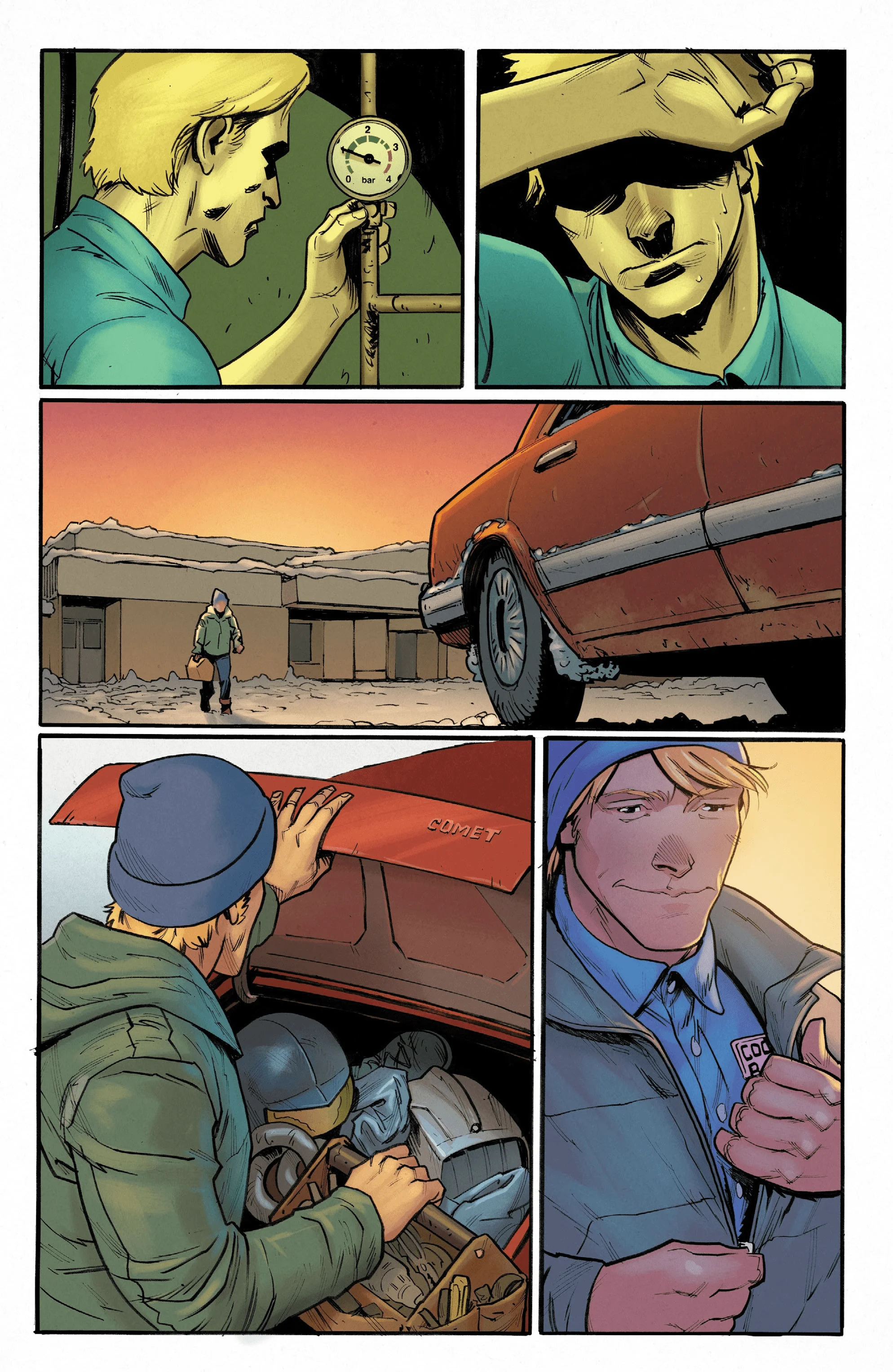 Blue Flame #1 Cvr B Comic Book - Image 4