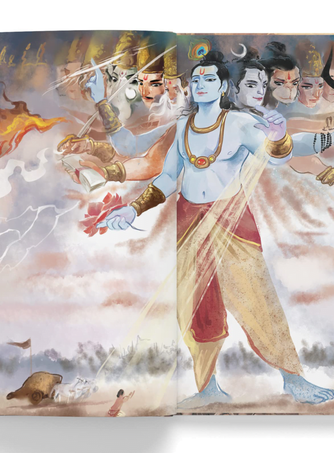 Mahabharata - Illustrated Tales From Ancient India (Deluxe Edition)