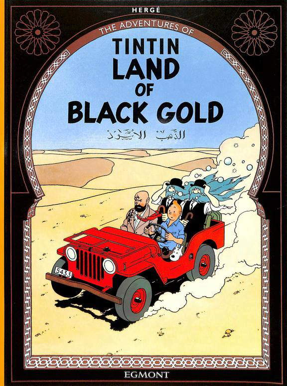 Adventures Of Tintin Land Of Black Gold