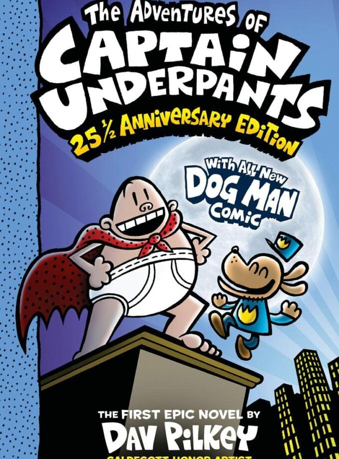 The Adventures Of Captain Underpants Now With A Dog Man Comic! HC