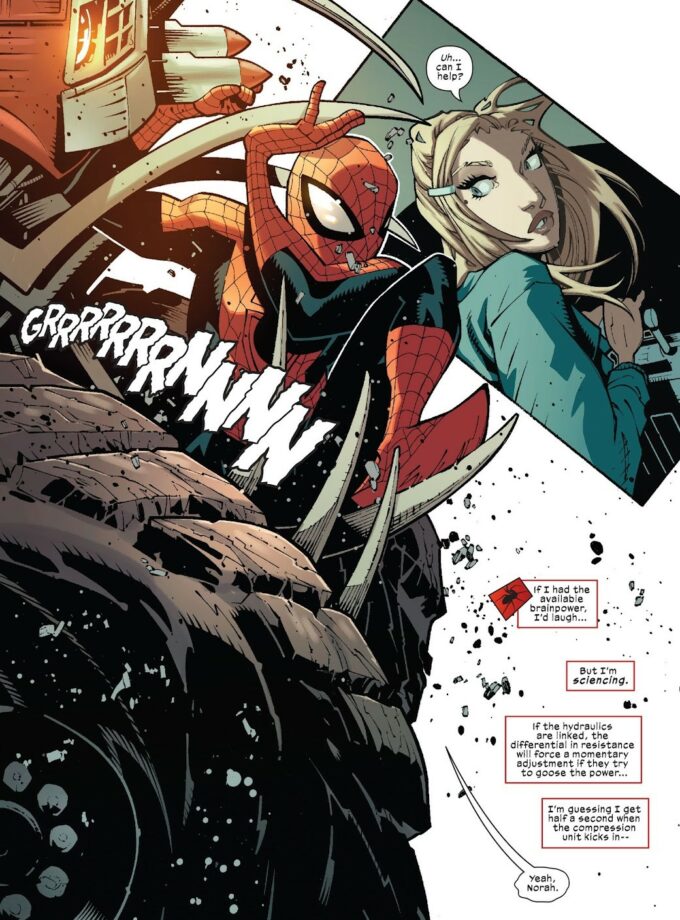 Non-Stop Spider-Man #3 Dell'Otto Trade Variant Comic Book