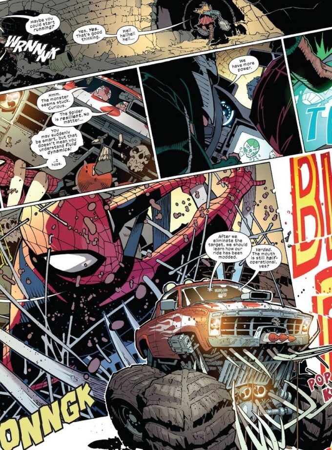 Non-Stop Spider-Man #3 Dell'Otto Trade Variant Comic Book