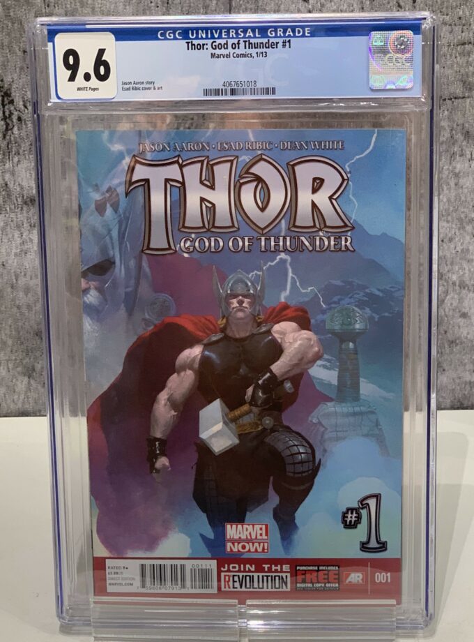 Thor: God of Thunder #1  CGC 9.6