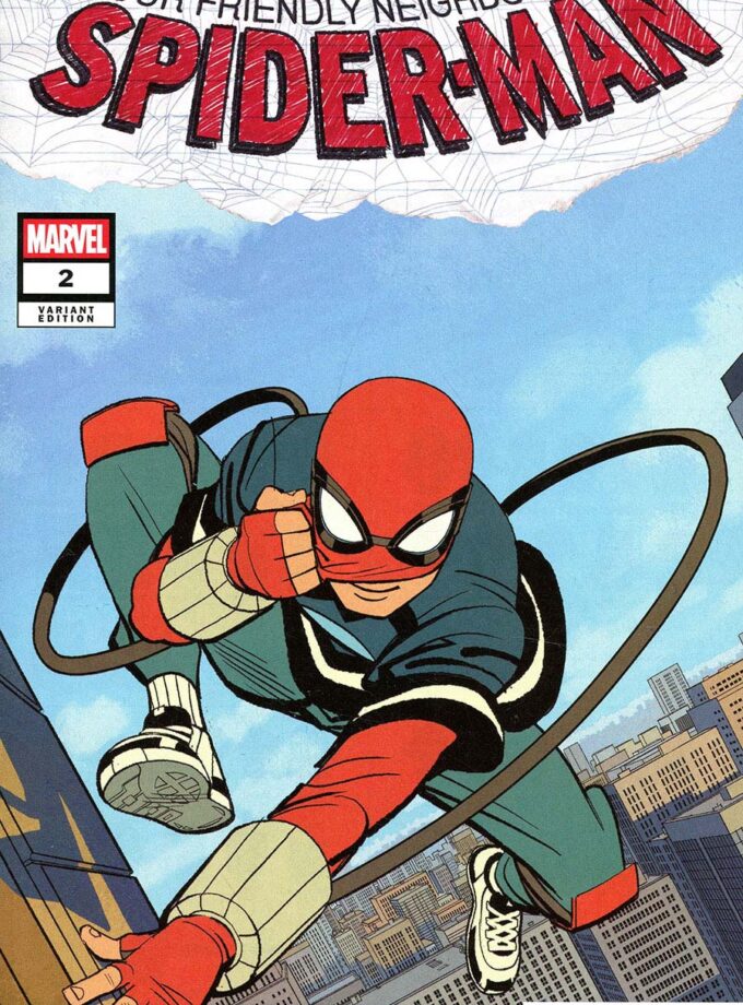 Your Friendly Neighborhood Spider-Man #2 Marvel Animation Variant Cover Comic Book