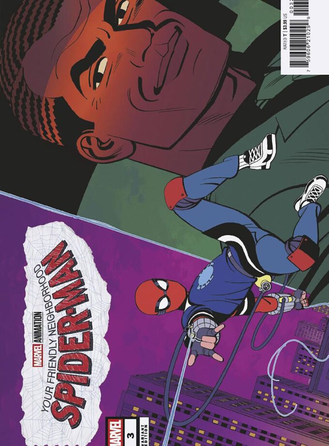 Your Friendly Neighborhood Spider-Man #3 Marvel Animation Cover Variant Comic Book
