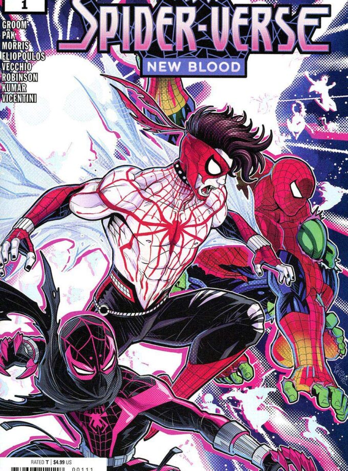 Web Of Spider-Verse New Blood #1 (One Shot) Luciano Vecchio Cover Comic Book