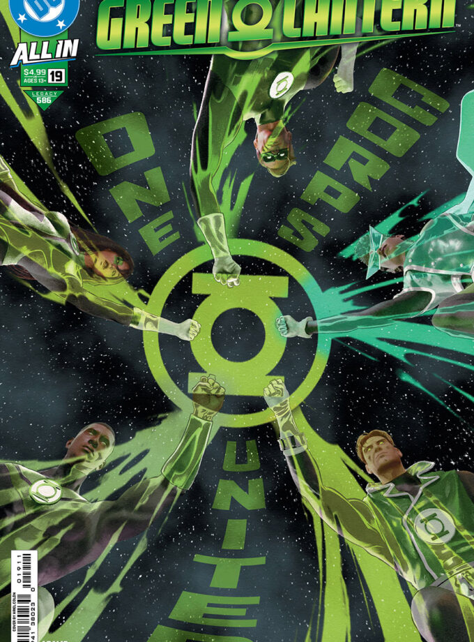 Green Lantern #19 Regular Ariel Colon Cover Comic Book