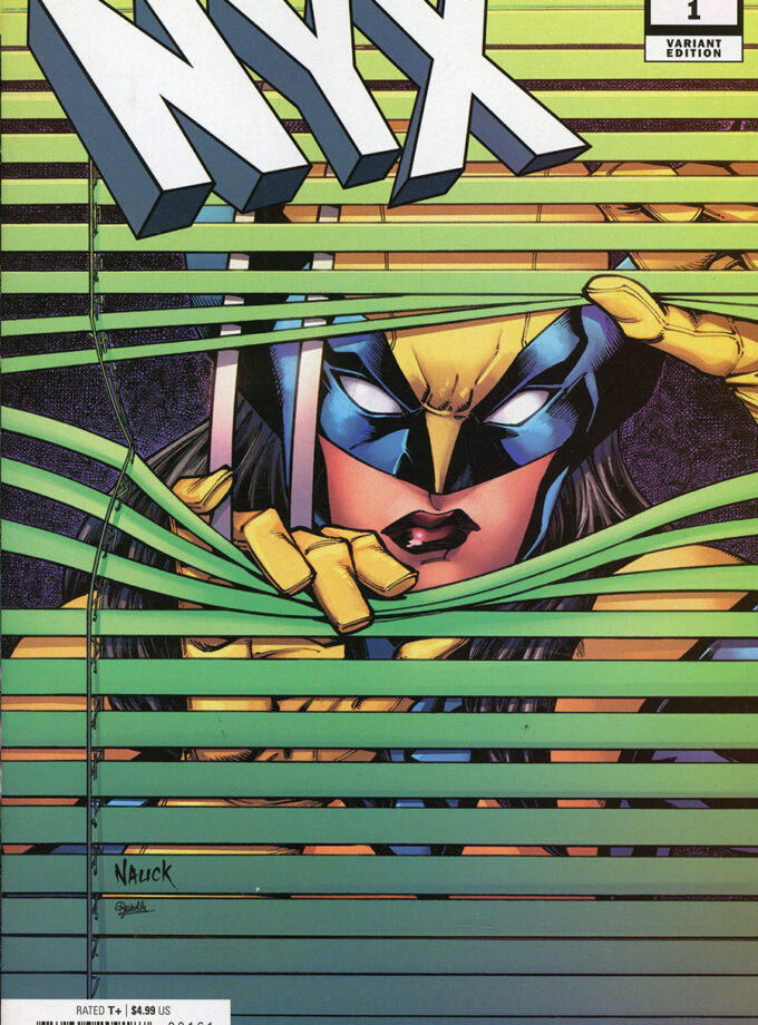 NYX Vol 2 #1 Variant Todd Nauck Windowshades Cover Comic Book