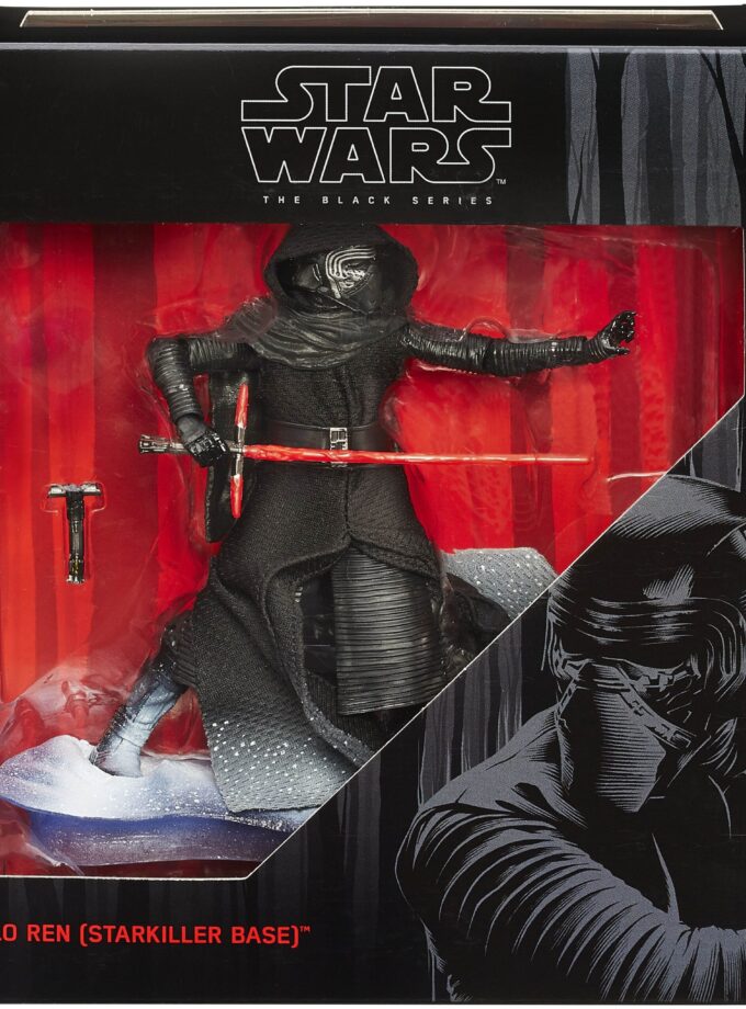 Hasbro Star Wars The Black Series Kylo Ren 6" Action Figure w/Starkiller Base