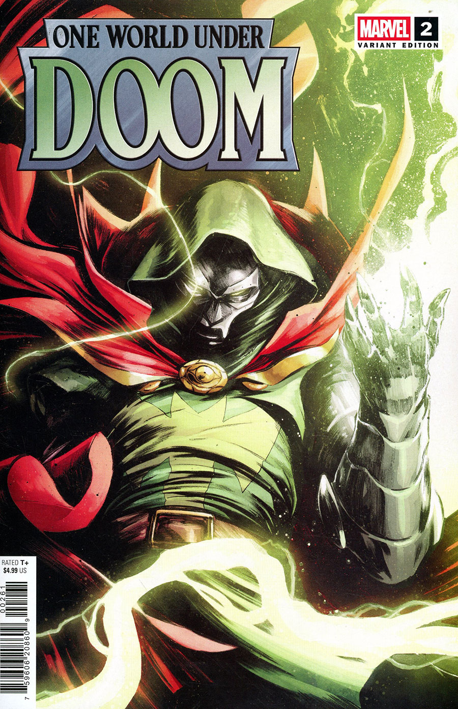 One World Under Doom #2 Alessandro Cappuccio Cover Comic Book