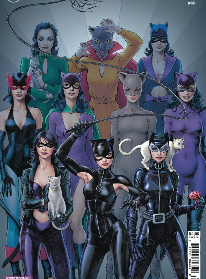 Catwoman #68 CVR D Nicola Scott Artist Spotlight CSV Comic Book