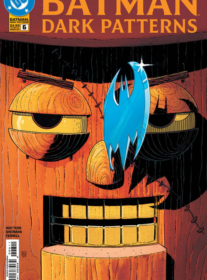 Batman Dark Patterns #6 Cover A Regular Hayden Sherman Cover Comic Book