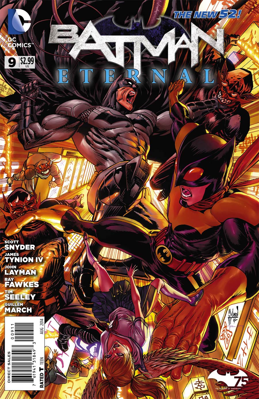 Batman Eternal #9 Comic Book