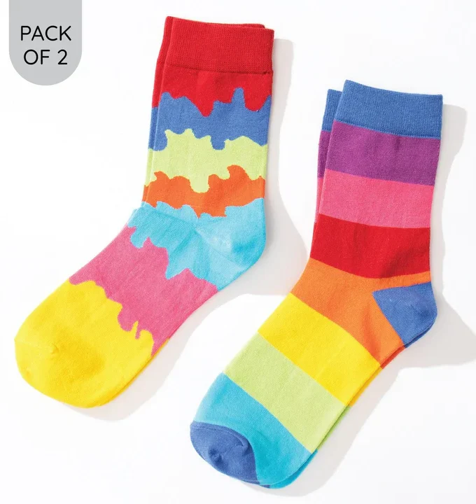 Colorful Rainbow Socks