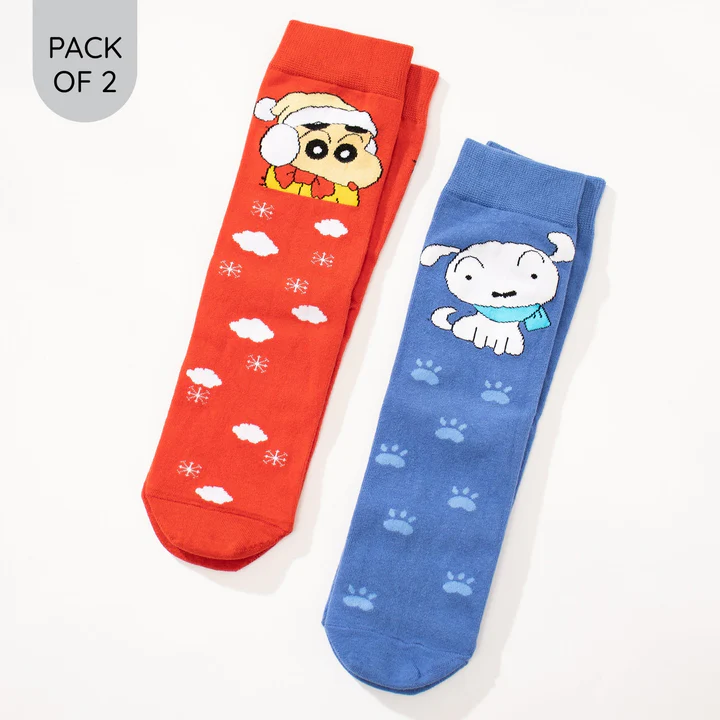 Shinchan: Snow BFF Socks - Image 2