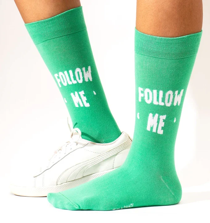 Dont Follow Me Socks
