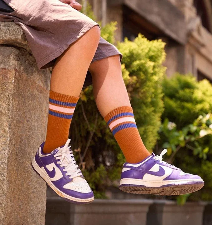 Chocolate Classic Vintage Socks