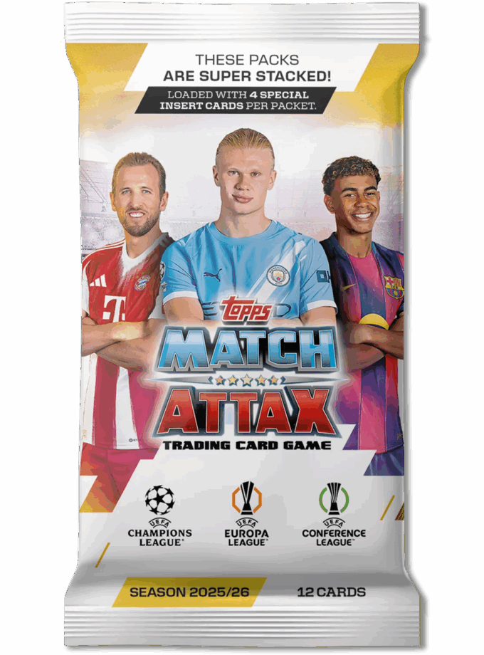 UCC Match Attax 2025/26 - Packet