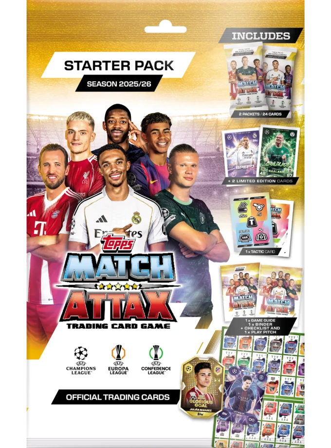 UCC Match Attax 2025/26 - Standard Starter Pack