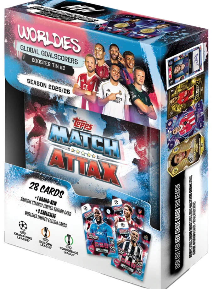 UCC Match Attax 2025/26 - Mini Tin - Global Goalscorers