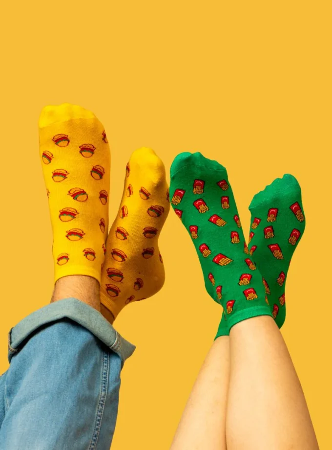Burger & Fries Socks