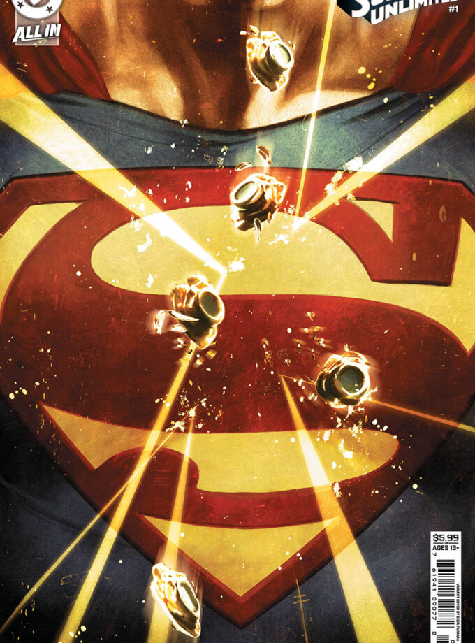 Superman Unlimited #1 Sebastian Fiumara Card Stock Cover | DC All In |