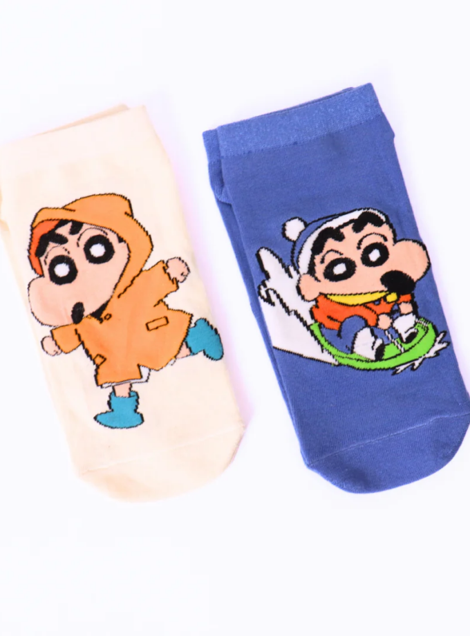 Shinchan Snow Fun Socks