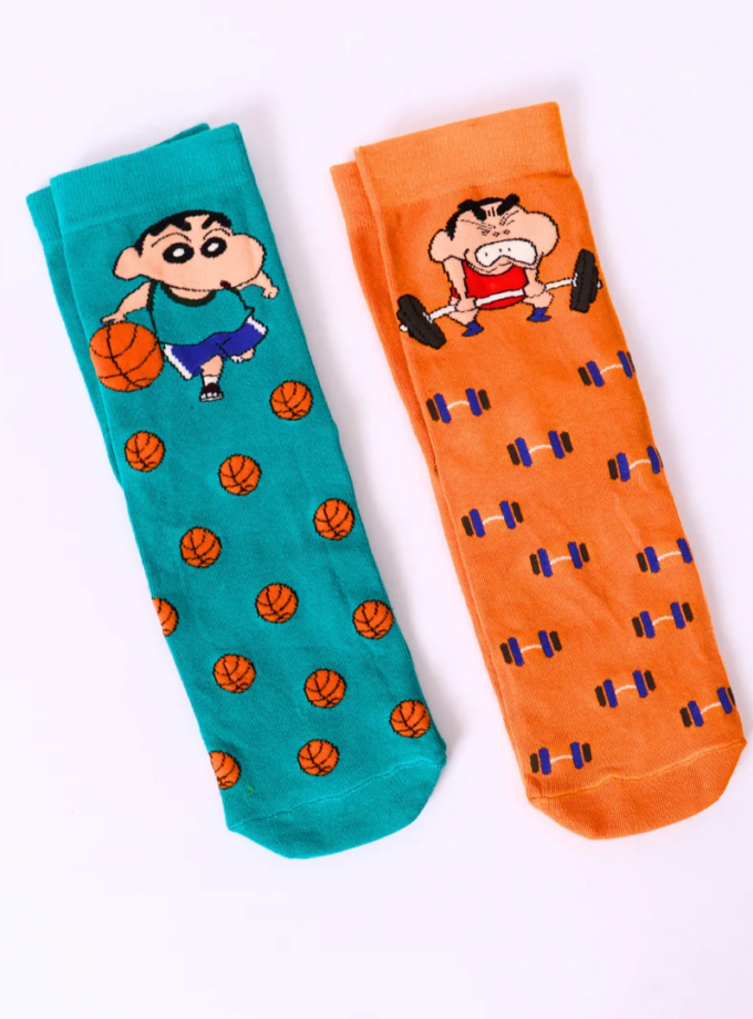 Shinchan: Sports Fun Socks