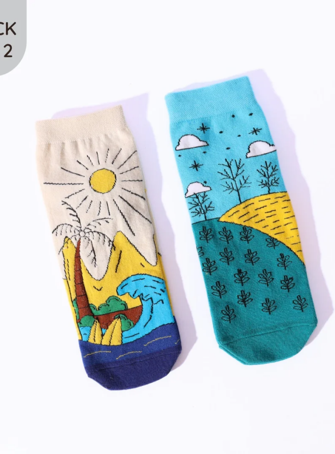 Nature's Bloom Socks