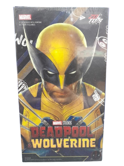 ZD toys Marvel Wolverine Action Figure in Classic Yellow & Blue Suit