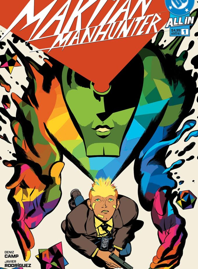 Absolute Martian Manhunter #1Cover O 4th Ptg Javier Rodriguez Logo Color Variant Cover | DC All In