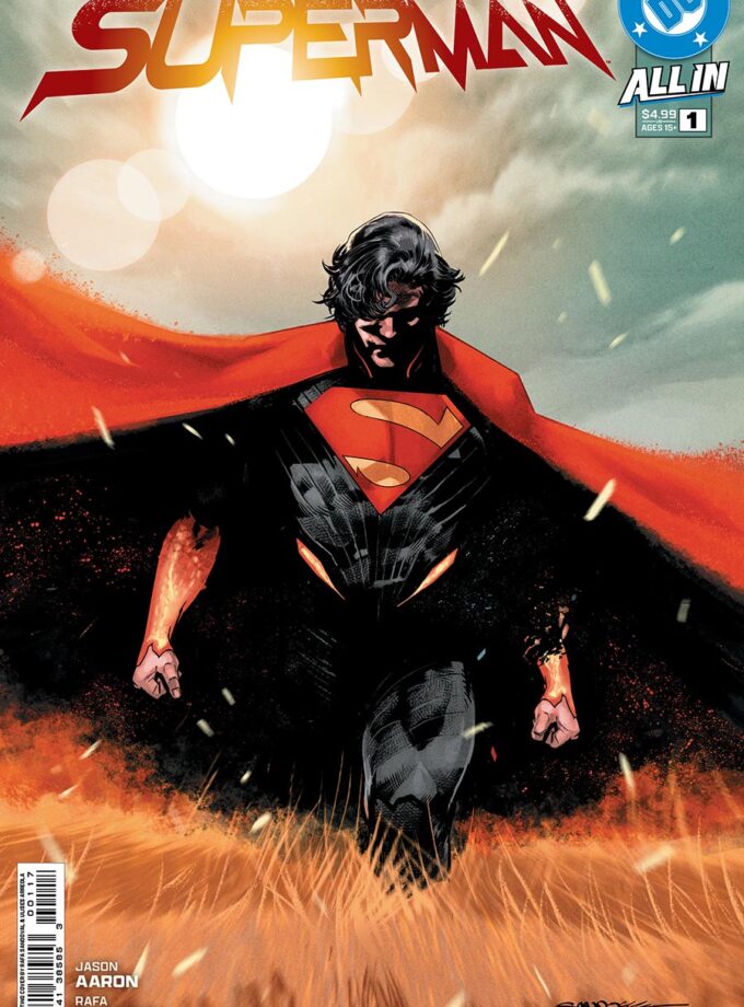 Absolute Superman #1 Cover Z-C 7th Rafa Sandoval Logo Color Variant Cover | DC All In