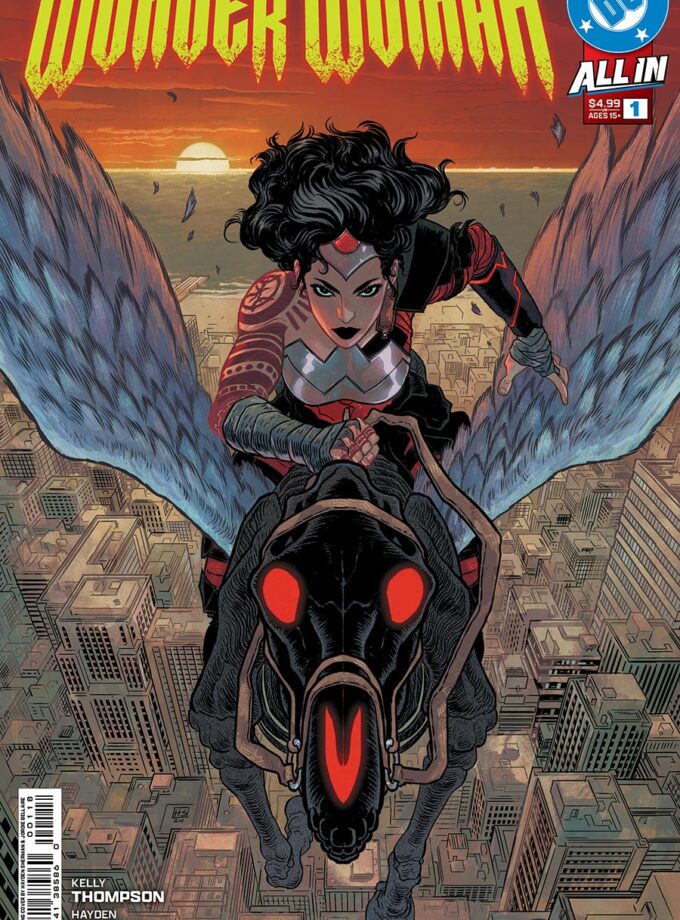 Absolute Wonder Woman #1 Cover Z-C 8th Hayden Sherman Logo Color Variant Cover | DC All In