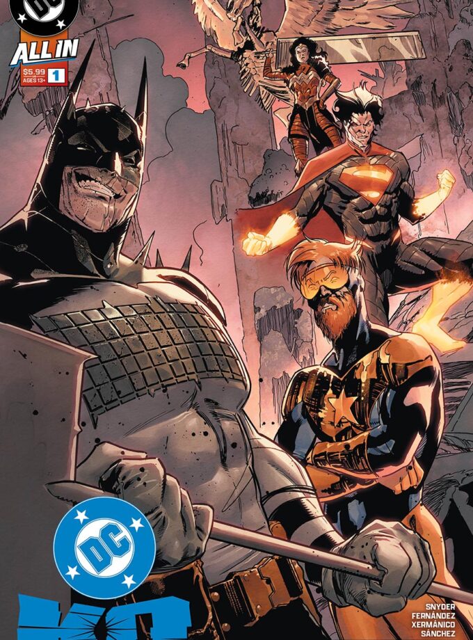 DC K.O. #1 Cover R 3rd Ptg Javier Fernandez Variant Cover | DC All In