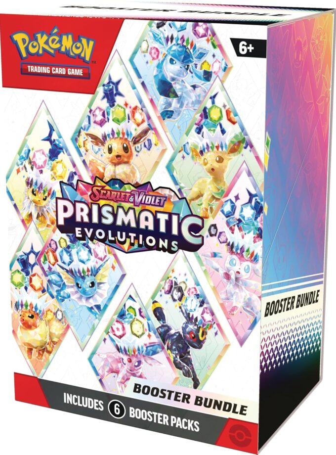 Pokemon TCG: Scarlet & Violet - Prismatic Evolutions Booster Bundle 1 Set