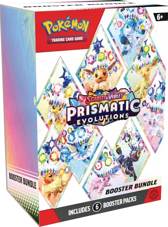 Pokemon TCG: Scarlet & Violet - Prismatic Evolutions Booster Bundle 1 Set