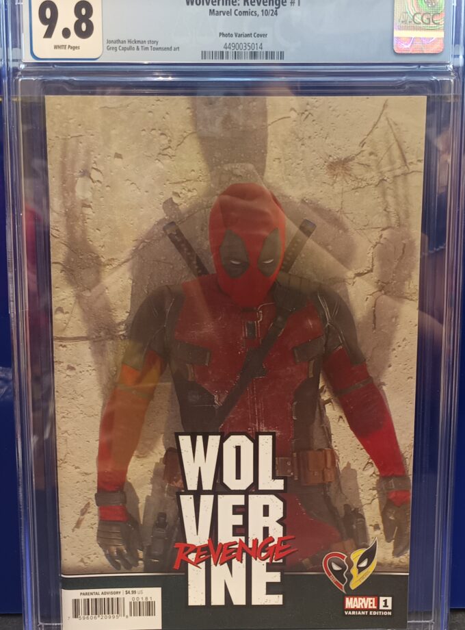 Wolverine Revenge #1 CGC 9.8 Deadpool & Wolverine Movie Variant Cover