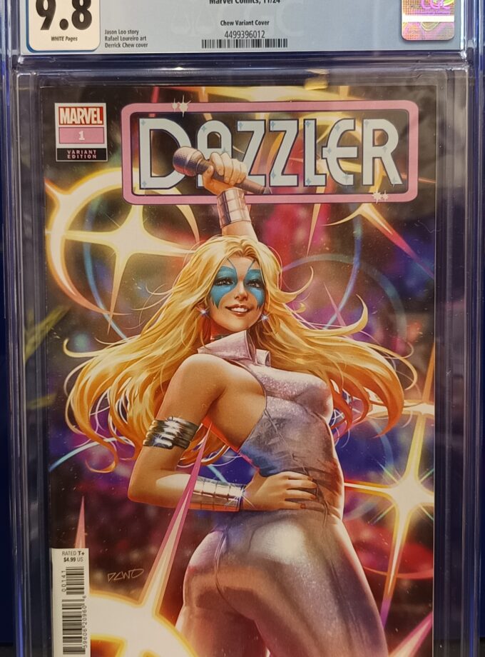 Dazzler #1 CGC 9.8 Derrick Chew Dazzler Variant Cover