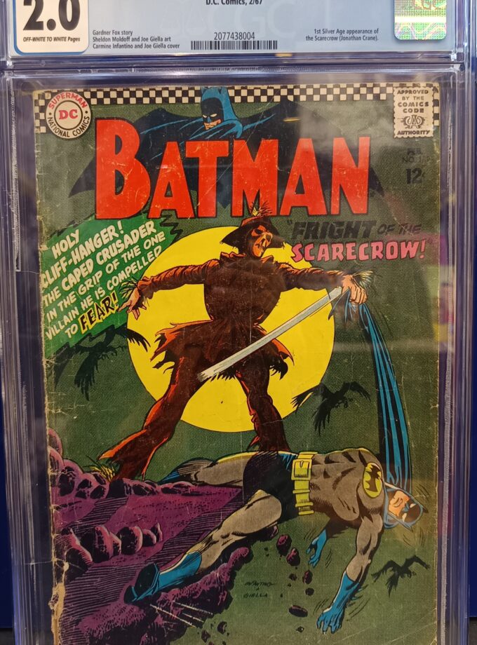 Batman #189 CGC 2.0